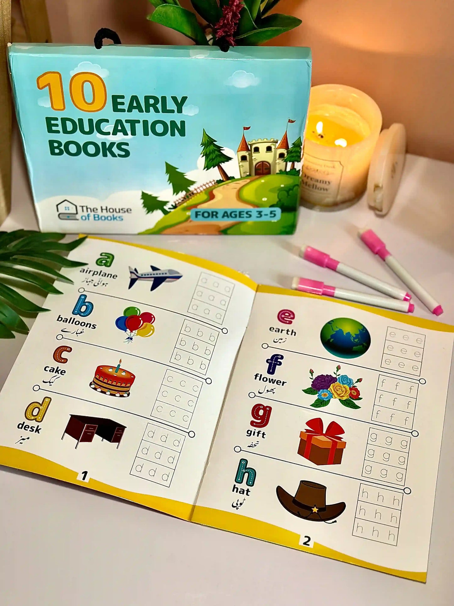 10 Write & Wipe Children Books Set