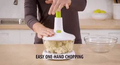 1.5 L - Chopper Push Hand Press - Ideal For Chopping Vegetables